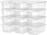 Set of 12 Transparent Storage Boxes For Shoes With Plastic Lid – Sold/Shipped by SONGMICS HOME UK