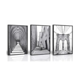 Set of 3 New York Canvas Posters 24×32