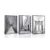 Set of 3 New York Canvas Posters 24×32