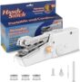 Sewing Machine, Mini Handheld Sewing Machine for Quick Stitching,Suitable for Home,Travel and DIY
