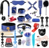 Sex Bondage BDSM Restraints Sex Toys 34 Pcs Set,Bondaged Adult Kit with Handcuffs and Sex Games for Couples Women and Men