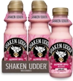 Shaken Udder Raspberry Ripple Milkshake 8x330ml