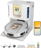 Shark ThermaCharged PowerDetect Wet & Dry Robot Vacuum, Dirt Detect, Floor Detect, Hands-Free Cleaning, Edge Detect, NeverStuck Technology, 3 Hours Non-Stop Cleaning AV2910XEUKWH