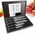 Sharp Knife Set, 5 Pieces Professional Chef Knives Sets, Damascus Kitchen Knives with Gift Box, Stainless Steel Finish Blades Resembling, Includes Chef, Paring, Utility, Slicing, 2 Sankotu