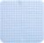 Shower Mat, Non Slip Square Bath Mat, 48 x 48 cm Shower Mat Non-Slip, Non-Slip mat With Suction Cups, Suction Cups Machine Washable Square, for Sauna, Shower Room, Drain HolesLight blue