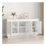 Sideboard White 102x35x55 Cm Engineered Wood