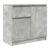 Sideboard with Drawer Concrete Grey 71x35x65 Cm Engineered Wood