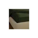 Silentnight Supersoft Plain Green Fitted Sheet – King Size