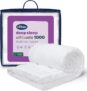 Silentnight Ultimate Deep Sleep Mattress Topper – 10cm Extra Thick Luxury Quilted Soft Bed Pad – Box-Stitched Edge & Fibadown Fibres – Hypoallergenic and Machine Washable – Single