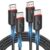 Silkland 4K HDMI Cable 3M 2 Pack – HDMI Leads Supporting 4K60Hz Sold by Silkland-UK FBA