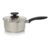 Silver Stainless Steel Saucepan and Lid 16cm