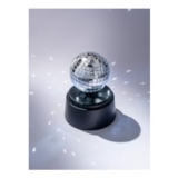 Silver-Tone Disco Ball Battery Light