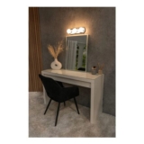 Silver ValueLights Orbital 3-Way Bar Opal Glass LED Ceiling Light