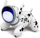 Silverlit Jiggo Interactive Dancing Pet Robot Toy for Kids with Remote Control, Sound and Touch Reactions Colour Changing LED Face Shows Emotions Includes Fun Mushake Game Mode Ages 5 Plus