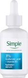 Simple Hydrate 3% Hyaluronic Acid Vitamin B5 Serum skin care suitable for all skin types for hydrated, softer skin 30 ml