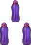 Sistema Twist n Sip Squeeze Kids Water Bottle For School Leakproof Plastic Water Bottle 330 ml BPA-Free Assorted Colours (Pack of 3)