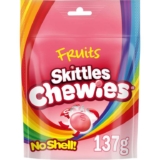 Skittles Chewies Fruits Sweets Pouch 137g – 67p / 64p S&S