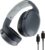 Skullcandy Crusher Evo Wireless Bluetooth Headphones with Multi-Sensory Bass and Charging Cable, Noise Isolating Over-Ear Fit, Up to 40 Hours Battery, Microphone for iPhone Android – Chill Grey