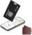 Slim Wallet Card Tracker Smart Item Finders Air Locator Tag IP68 Waterproof Wireless Rechargeable Item Locator Compatible with Find My (iOS only) Bluetooth Tracker for Luggage, Bag