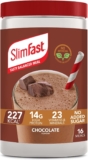 SlimFast Meal Replacement Shake for Weight Loss & Balanced Diet, Vitamins and Minerals, Low Calorie, High Protein, Chocolate Flavour, 16 servings, 600 g, Packaging May Vary