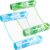 Sloosh 2 Packs Hammock Pool Floats Adults, 4-in-1 Multi-Purpose Inflatable Pool Floats PVC Water Hammock Lounge Floaties