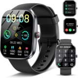 Smart Watch, 2026 HD 1.91 Bluetooth 5.4 Calling Smartwatch for Men Women, SPO2/Heart Rate/Sleep Monitor, 115 Sport Modes Fitness Activity Trackers, IP68 Waterproof Step Counter for Android iOS