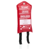 Smartwares Fire Blanket – 1m x 1m – Easy To Use And Hang – Single Use – FEX-15907