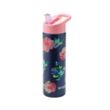 Smash Stainless Water Bottle with Flip Lid, Rose 750ml
