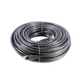Smedz CAT6 20m Solid Copper Indoor/Outdoor Ethernet Patch Cable Black