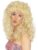 Smiffys Boogie Babe Wig, Blonde Long, Curly, 1980s Fancy Dress
