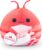 Snackles Non-Licensed Series 1 8-inch Plush Prawn with Ebi Sushi (RACHEL) by ZURU, Plush with Snack Accessory
