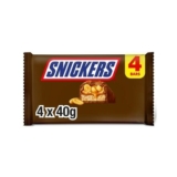 Snickers 4 X 40g Caramel, Nougat, Peanuts & Milk Multipack
