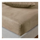 Soft & Cosy 100% Brushed Cotton Fitted Sheet – Pebble – Single