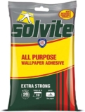 Solvite All-Purpose Wallpaper Adhesive, Wallpaper Paste Hangs up to 10 Rolls, 185g – £2.09 / £1.97 S&S
