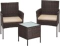 Songmics PE Rattan 3 Piece Garden Furniture Set – Sold & Dispatched by Songmics Home UK