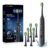 Sonic Electric Toothbrush for Adults with 6 Brush Heads and 5 Modes