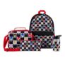 Sonic Hedgehog 4-Piece Backpack Set