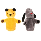 Sooty & Sweep Twin Pack, Authentic Plush Hand Puppets From The Sooty Show