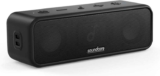 Soundcore 3 by Anker, Black, Bluetooth Speaker, Stereo Sound, Pure Titanium Diaphragm Drivers, 24H Playtime, IPX7 sold by AnkerDirect FBA