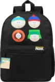 South Park Backpack for Boys Teens Travel Rucksack Gym Mens Work Bag Stan Kenny Eric Daypack for University School Funny Gifts