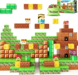 Soyee Magnetic Blocks Building Toys – Build Mine Magnet World Set, Magnet Toys for Boys & Girls Ages 5-7, Buildable Game Elements Gifts Toys for 3 Year Old Boys & Girls