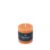 Spaas Rustic Pillar Candle 70/70 Mm 25h Orange