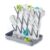 SpaceAid Vertical Baby Bottle Drying Rack with 20 Hooks