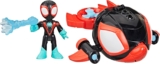 Spidey and his Amazing Friends Marvel Water-Webs Spin Dolphin Submarine Toy, Black