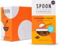 Spoon Cinnamon & Pecan Granola Multipack – High Fibre, Gluten Free, Vegan Breakfast Cereal, 5 x 400 g