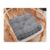 Square Chair Cushion with Handle – Dark Grey