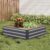 Square Garden Metal Raised Bed – Grey – Sold & Shipped by FURNITURE SPOT LTD
