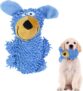 Squeaky Dog Toy for Teeth Cleaning, Interactive Enrichment Chew Dog Toy, Indestructible Stimulation Dogs Toys for Boredom Relief and Training