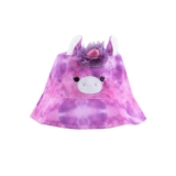 Squishmallows Lola Kids Bucket Hat with 3D Ears and Horn