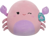 Squishmallows Original 12-Inch Cosmina the Winking Pink Crab Collectable Cute Plush Toy, Cuddly Toys for Children, Soft Toys, Cute Teddies Suitable for Girls and Boys Ages 3